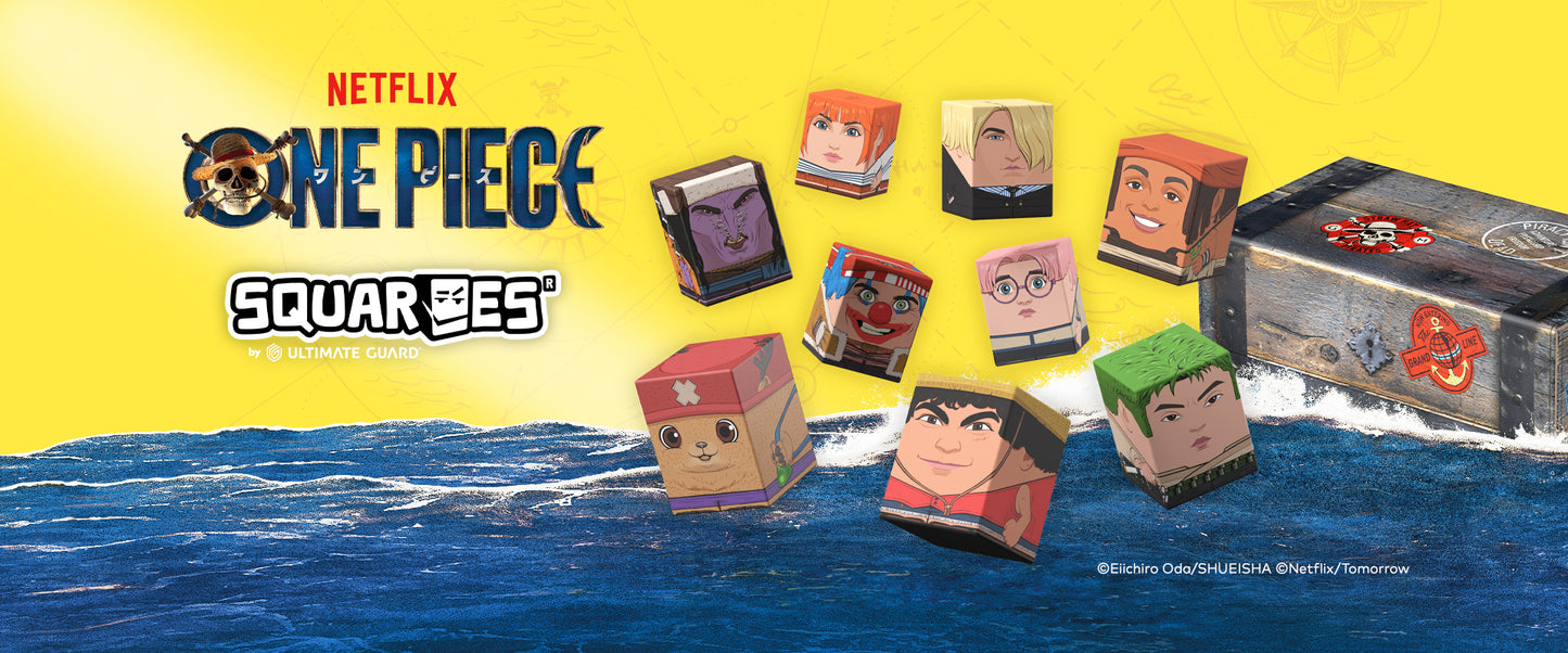 Ultimate Guard - Squaroes - 100+ Deck Box - Netflix One Piece - Styles Vary