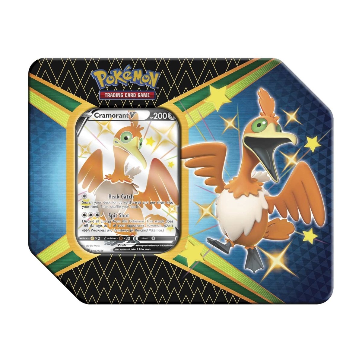 Pokemon - Sword and Shield - Shining Fates - Cramorant Tin