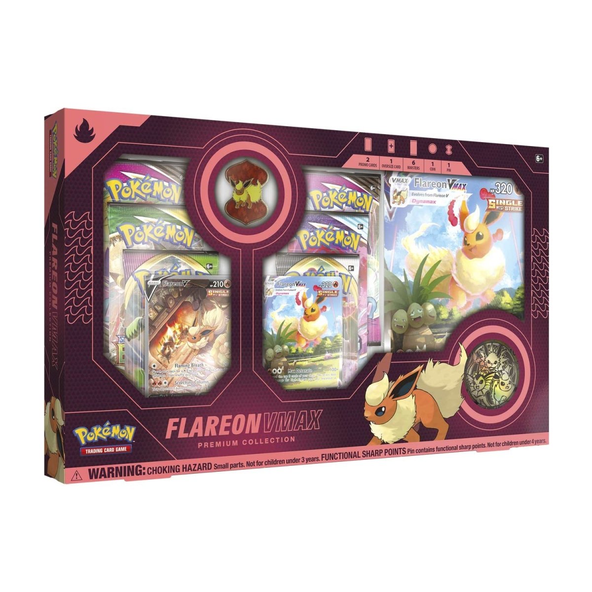 Pokemon - Premium Collection Box - Flareon VMAX