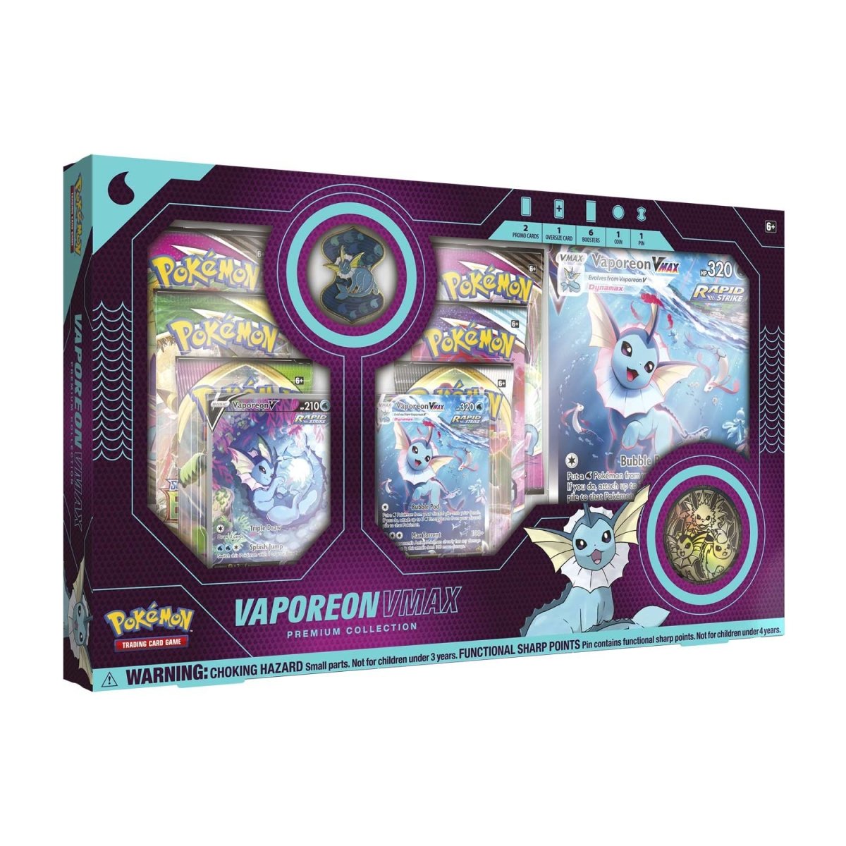 Pokemon - Premium Collection Box - Vaporeon VMAX