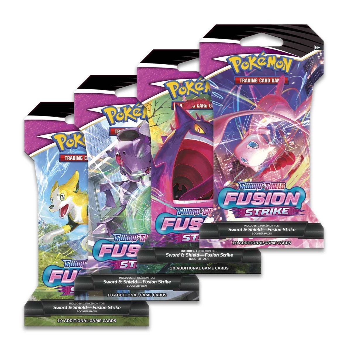 Pokemon - Sword and Shield - Fusion Strike - Sleeved Booster Pack - Style Varies