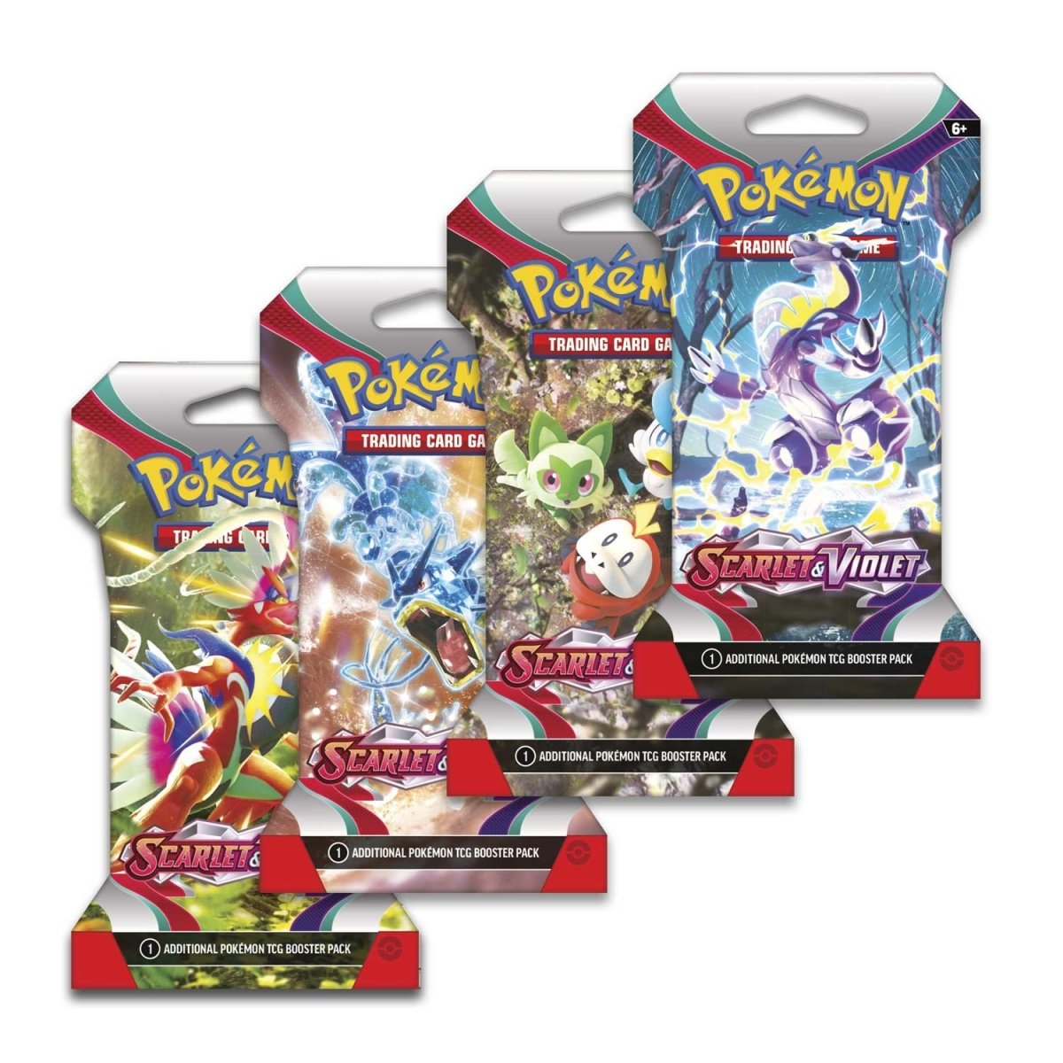 Pokemon - Scarlet And Violet - Base Set - Sleeved Booster Pack - Styles May Vary