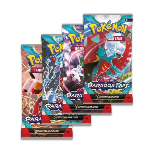 Pokemon - Scarlet and Violet - Paradox Rift - SV04 -  Booster Pack - Styles Vary