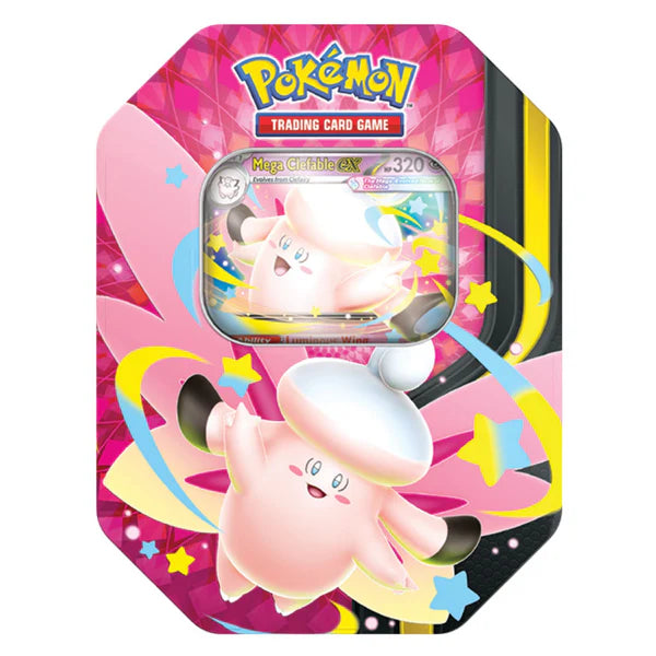 Pokemon - Mega Moonlit Tin - Mega Clefable EX