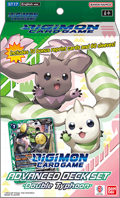 Bandai - Digimon - Double Typhoon - Advanced Deck Set