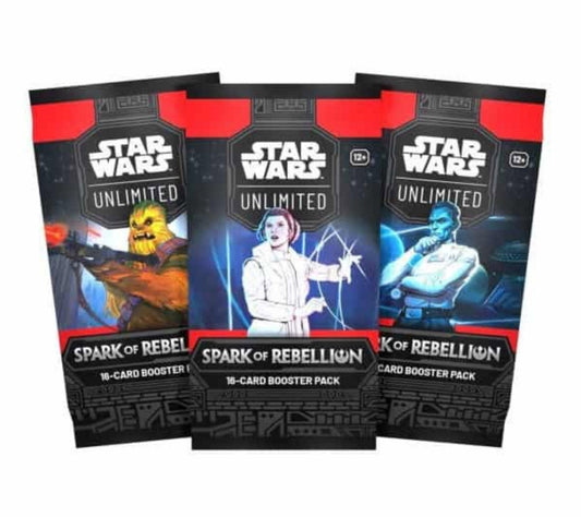Star Wars - Unlimited - Spark of Rebellion - Booster Pack - Style Varies