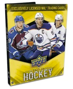 2023 Upper Deck Series 1 Hockey Starter Binder