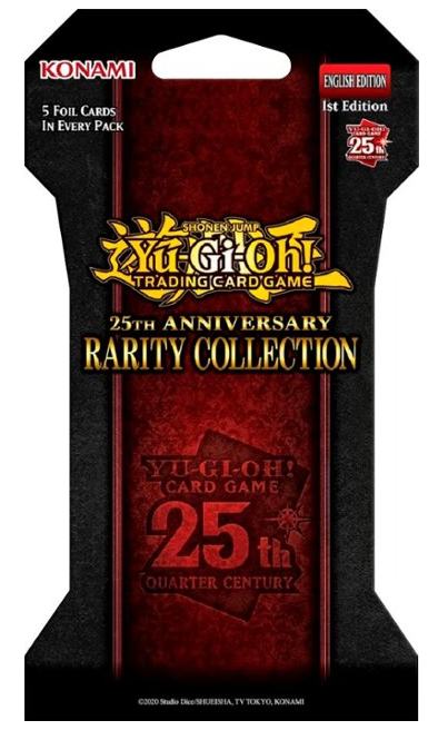 Yu-Gi-Oh! 25th Anniversary Rarity Collection Sleeved Booster Pack