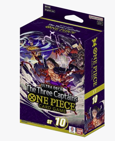 Bandai - One Piece - Ultra Deck - The Three Captains - ST10