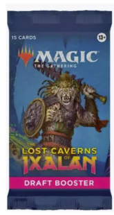 Magic The Gathering - MTG - The Lost Caverns of Ixalan - Draft Booster Pack