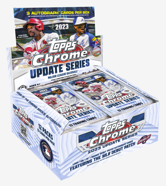 2023 Topps Chrome Update Series Jumbo Hobby Box