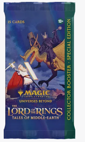 Magic The Gathering Lord of the Rings Tales of Middle Earth Collector Booster Pack