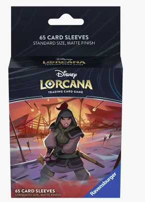 Disney - Lorcana - 65 Card Sleeves - Mulan