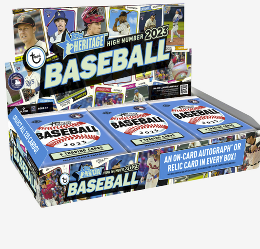 2023 Topps Heritage High Number Hobby Box