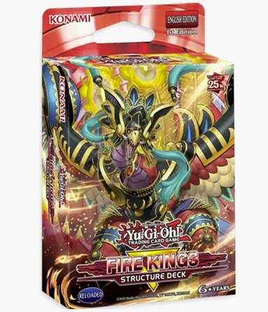 Konami - Yu-Gi-Oh! - Fire Kings Structure Deck [1st Edition] - Structure Deck: Fire Kings (SR14)