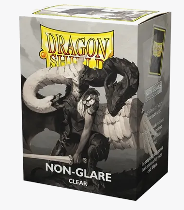 Dragon Shield - 100 Standard Sleeves - Non Glare Clear