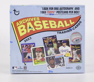 2023 Topps Archives Baseball Hobby Collector Box