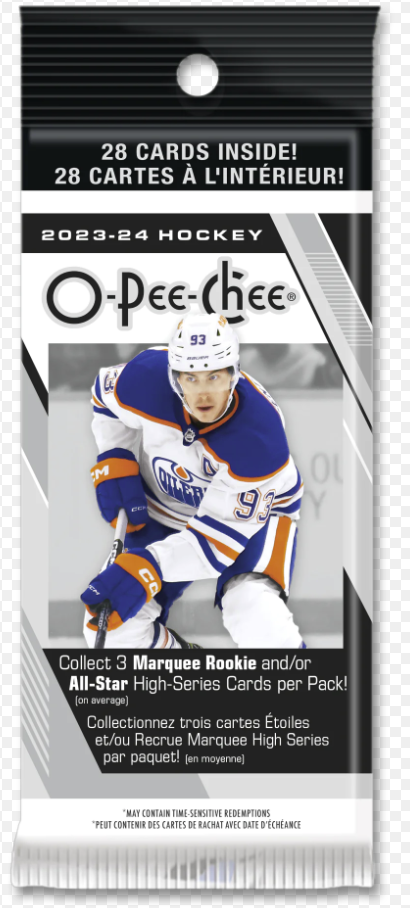 2023 Upper Deck O-Pee-Chee Hockey Fat Packs