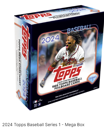 2024 Topps Baseball Series 1 - Mega Box