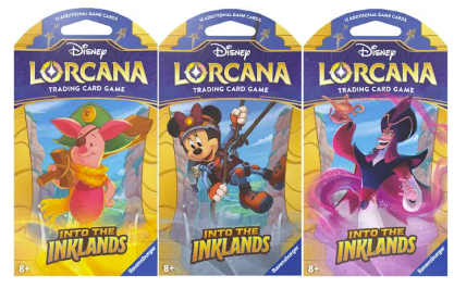 Disney Lorcana: Into The Inklands Sleeved Booster Pack