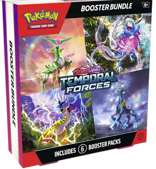 Pokemon - Scarlet and Violet - Temporal Forces Booster Bundle - SV05