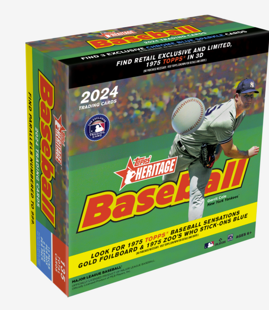 2024 Topps Heritage Baseball - Monster Box