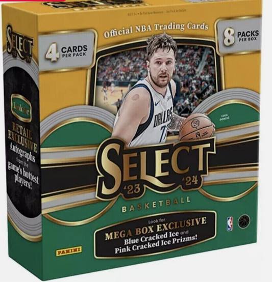 2023 Panini Select Basketball Mega Box