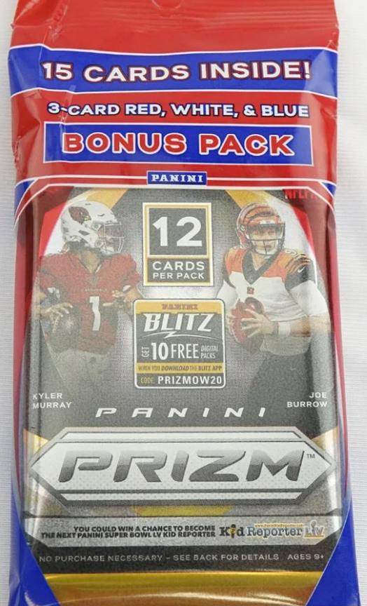 2020-21 Panini Prizm Football Cello Pack