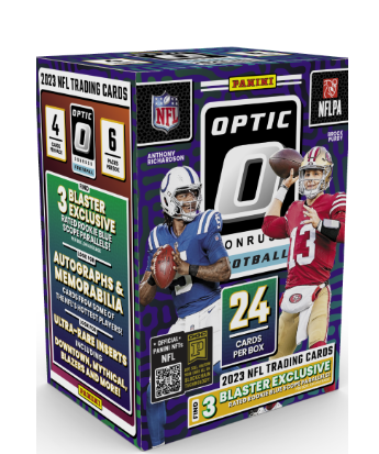 2023 Panini Optic Donruss Football Blaster Box