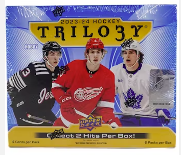 2023 Upper Deck Trilogy NHL Hockey Hobby Box