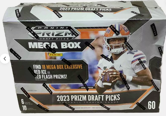 2023 Panini Prizm Draft Picks Football Mega Box