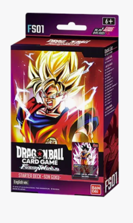 Bandai - Dragonball Super - Fusion World - Starter Deck - FS01 - Son Goku