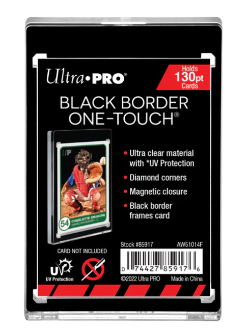 Ultra Pro-One Touch-130pt - Black Border 1ct