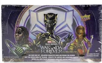 Upper Deck - 2024 Marvel Black Panther Wakanda Forever - Hobby Box