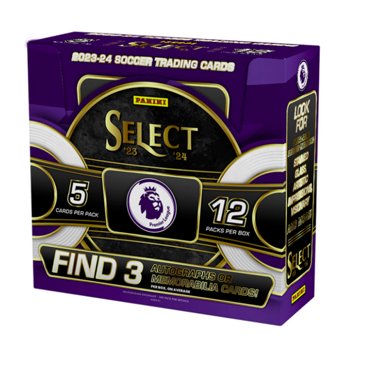 2023 - 24 Panini Select Premier League Soccer Hobby Box