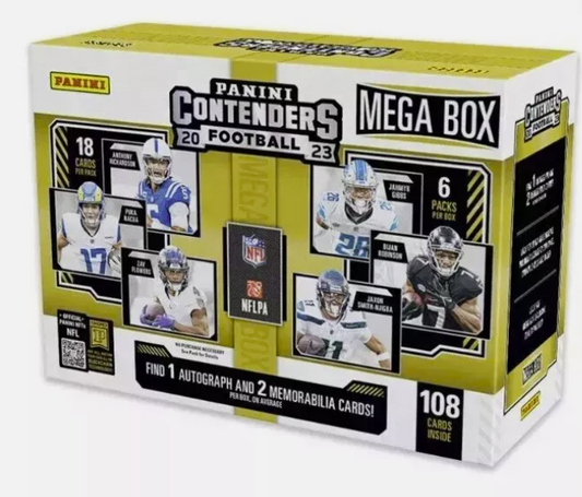 2023 Panini Contenders Football Mega Box