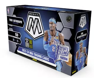 2023/24 Panini Mosaic Basketball 1st off the line FOTL Hobby Box