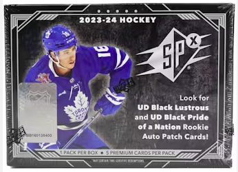 2023/24 Upper Deck SPx Hockey Hobby Box