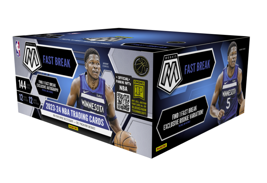 2023-24 Panini Mosaic NBA Fast Break Hobby Box