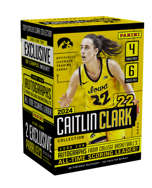 2024 Panini Caitlin Clark NIL Collection Trading Card Box