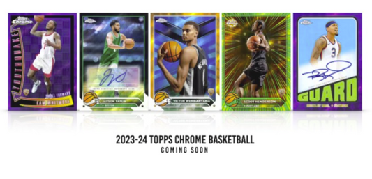 2023-24 Topps Chrome Basketball Mega Box NBA