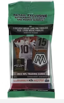 2022 Panini Mosaic NFL Football Multi Cello Pack