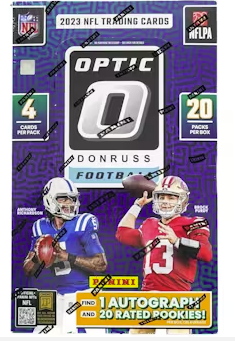 2023 Panini Donruss Optic Football Hobby Box NFL