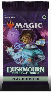 Magic the Gathering - MTG - Duskmourn : House of Horror - Play Booster Pack