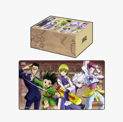 Bandai - Union Arena - Playmat & Half Storage Box Set: Hunter x Hunter