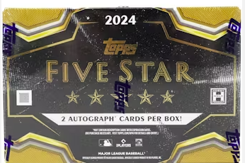 2024 Topps Five Star Baseball Hobby Box MLB