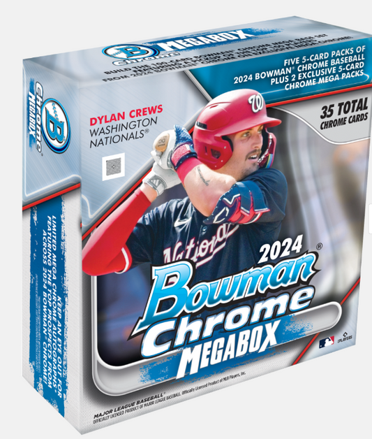 2024 Bowman Chrome Mega Box Baseball MLB