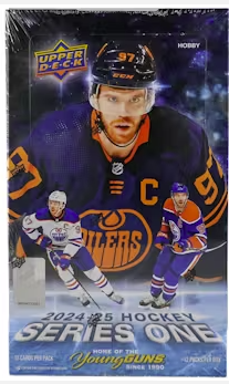 2024/25 Upper Deck Series 1 Hockey Hobby Box NHL