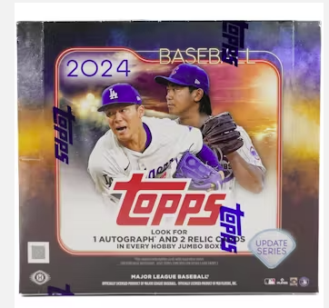 2024 Topps Update Series Baseball Hobby Jumbo Box