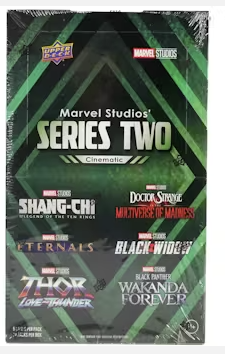 2024 Marvel Studios Series 2 Cinematic Trading Cards Hobby Box